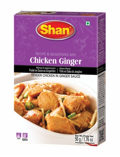 Shan Chicken Ginger Seasoning Mix Perspective: front