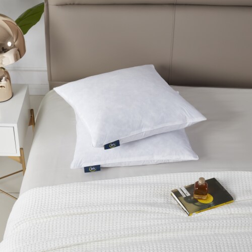 Serta Euro Square Feather Pillow, 1 ct - Kroger