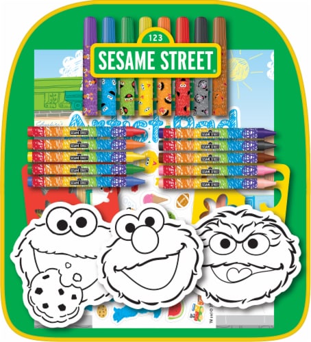 Sesame Street® Art & Activity Backpack Perspective: front