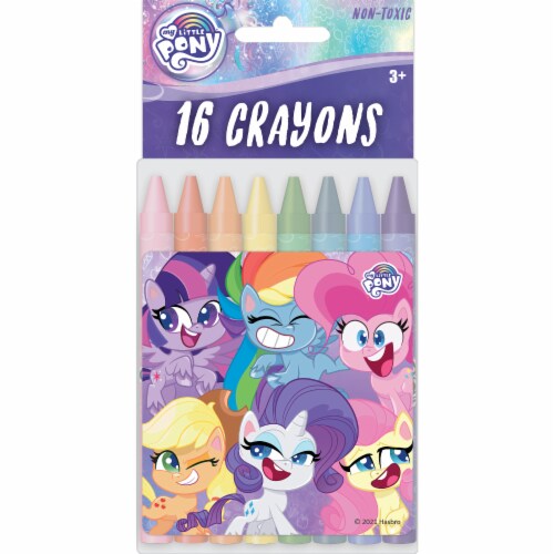 Leap Year Publishing My Little Pony Reusable Case with Crayons Perspective: front