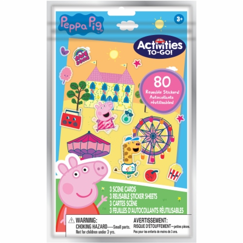 Peppa Pig Activities To-Go Bag Perspective: front