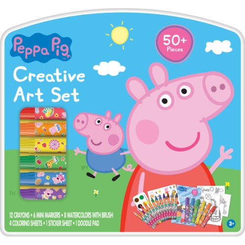 Leap Year Publishing Peppa Pig Art Set Perspective: front