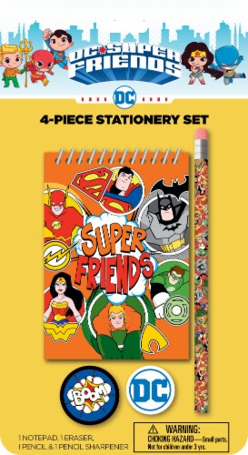 DC Super Friends 4-in-1 Stationary Set Perspective: front