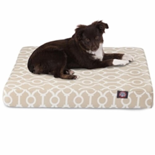 Majestic Pet 78899551258 Sand Athens Small Orthopedic Memory Foam Rectangle Dog Bed 1 Kroger