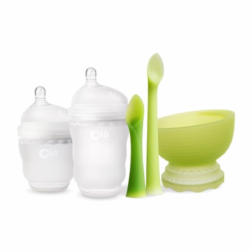 Olababy Essential Feeding Gift Set (Frost) Perspective: front