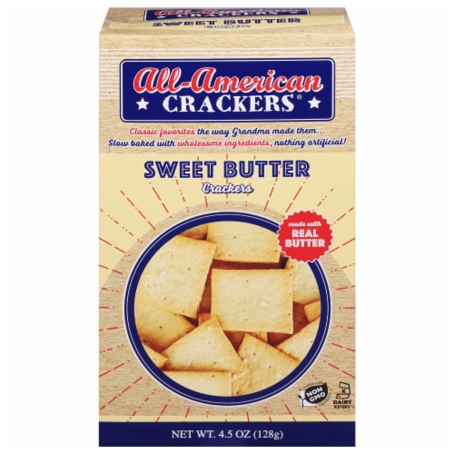 Partners Sweet Butter All-American Crackers® Perspective: front