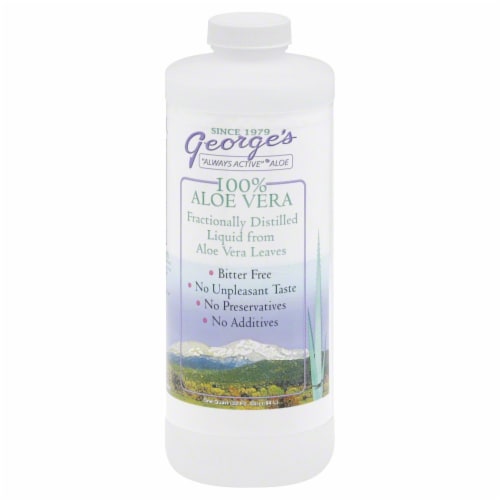 George's Liquid Aloe Vera Perspective: front