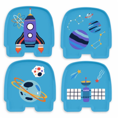 TarHong Shaped Plate Pack - Blue Space Perspective: front