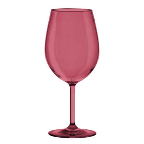 TarHong Montana Stemmed Glass -Beet Perspective: front