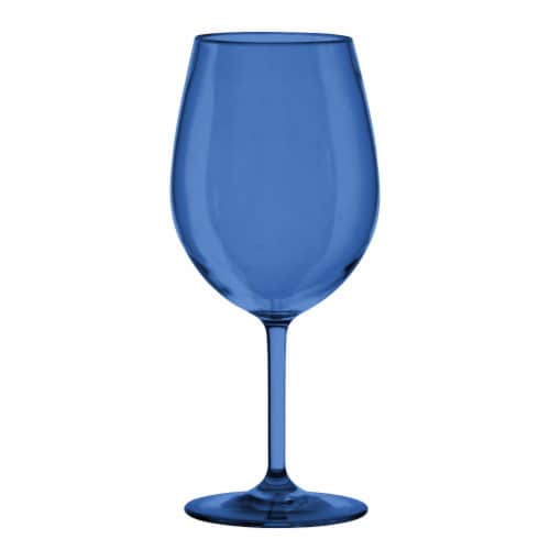TarHong Montana Stemmed Glass - Cobalt Perspective: front