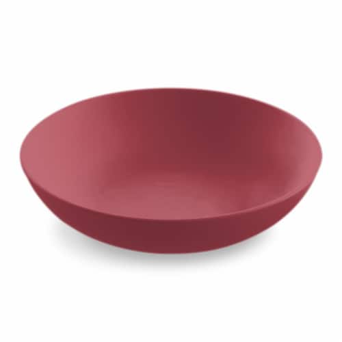 TarHong Wheat Polypropylene Cereal Bowl, Beet Perspective: front