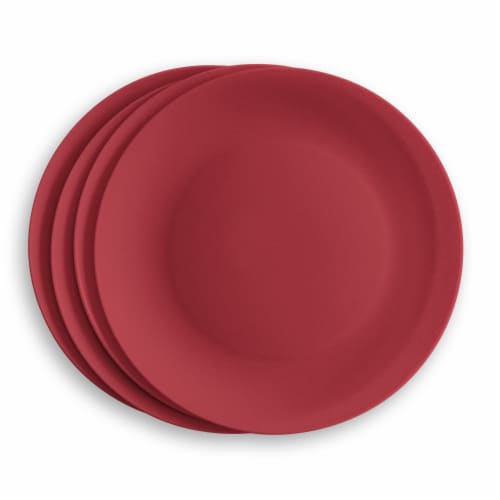 Tarhong Dinner Plate - Red Perspective: front