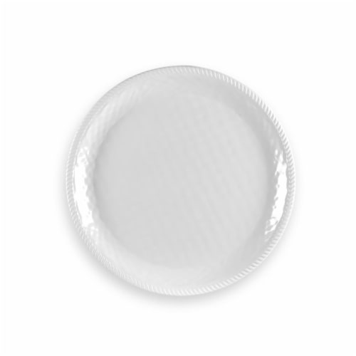 Tarhong PVP1180VPW 18 in. Classic Rope Round Platter Perspective: front