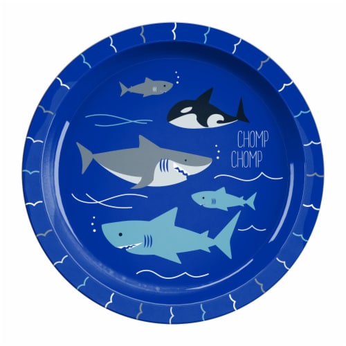 TarHong Sharks Rimmed Plate Perspective: front