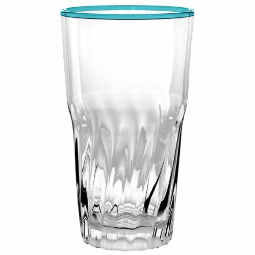 Cantina Acrylic Cup Jumbo (teal) Perspective: front