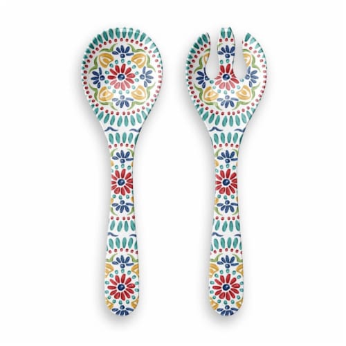 TarHong Rio Medallion Utensil Server Set Perspective: front
