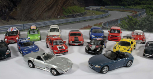 Diecast Toy Car Perspective: front