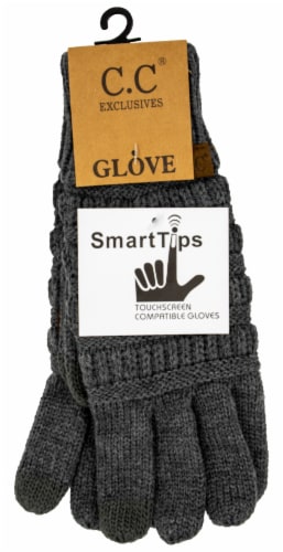 James Paul Products Ladies Smart Tips Touchscreen Compatible Gloves Perspective: front