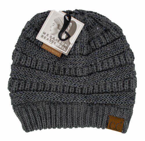 James Paul Products Ladies Messy Bun Hat Perspective: front