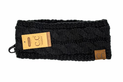 James Paul Products Ladies Headband - Black Perspective: front