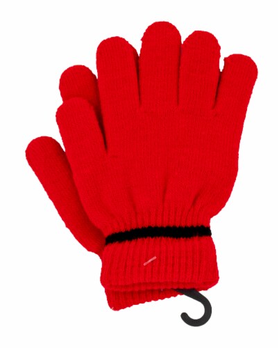 James Paul Products Boys Toddler Gloves - Red Perspective: front