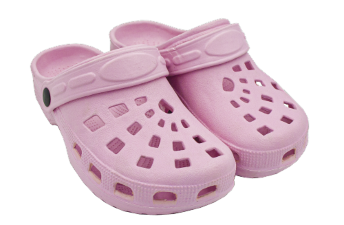 James Paul Products Girls Clogs - Pink Perspective: front