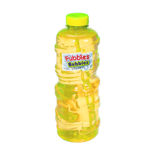 Watch-Us Bubbles Bottle with Wand - Yellow Perspective: front