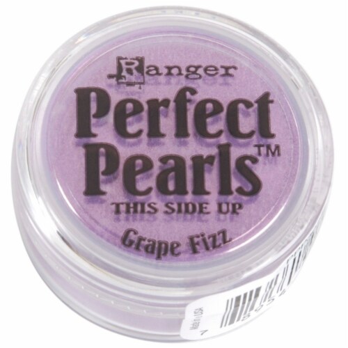 Ranger Perfect Pearls Pigment Powder .25oz-Grape Fizz Perspective: front