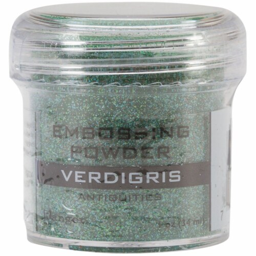 Ranger Embossing Powder-Verdigris Perspective: front