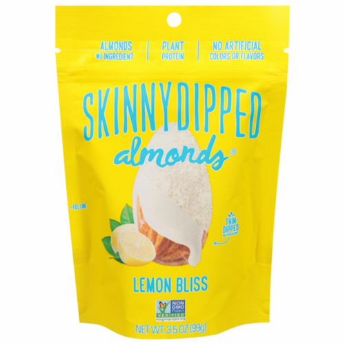 Skinny Dipped Almonds® Lemon Bliss Perspective: front