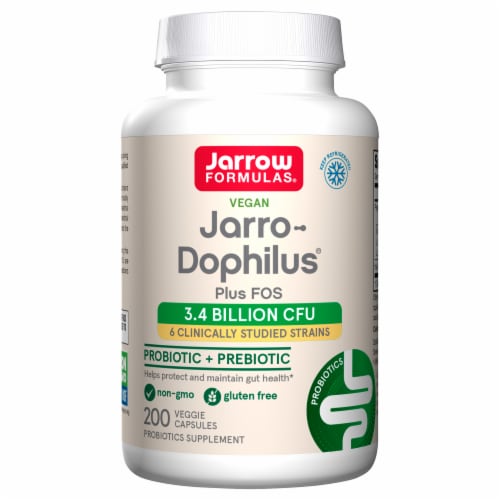 Jarrow Formulas Jarro-Dophilus® plus FOS Perspective: front