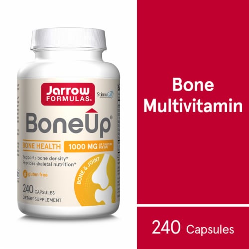 Jarrow Formulas® Bone Up® Bone Health Calcium Capsules 1000mg Perspective: front