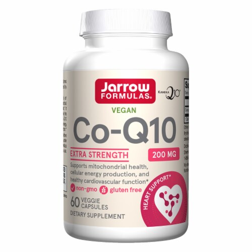 Jarrow Formulas® Vegan CoQ-10 Extra Strength Capsules 200mg Perspective: front