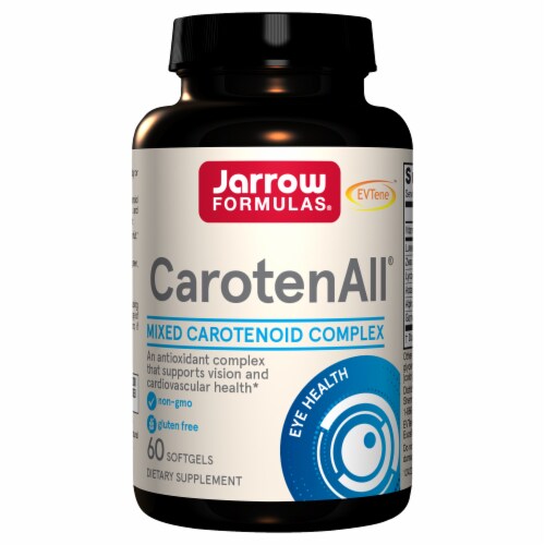 Jarrow Formulas CarotenALL® Mixed Carotenoids Complex Perspective: front