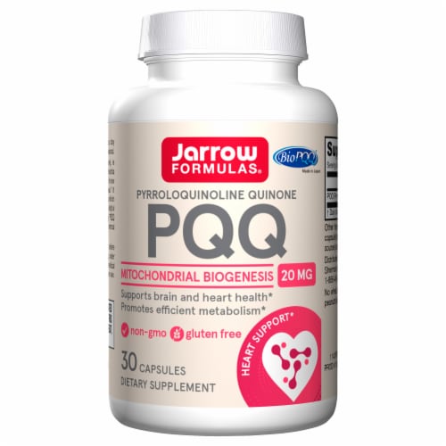 Jarrow Formulas® PQQ Dietary Supplement 20mg Perspective: front