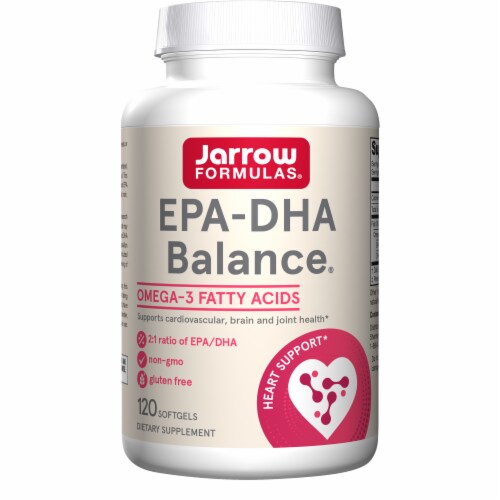 Jarrow Formulas EPA DHA Balance® Perspective: front