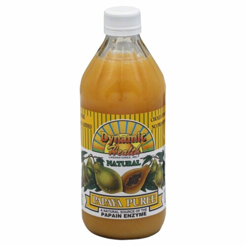 Dynamic Health Papaya Puree Perspective: front
