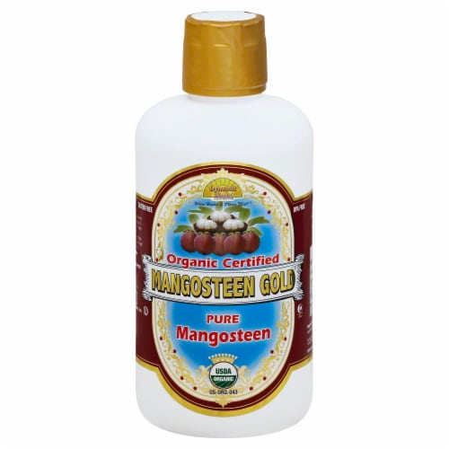 Dynamic Health Organic Pure Mangosteen Perspective: front