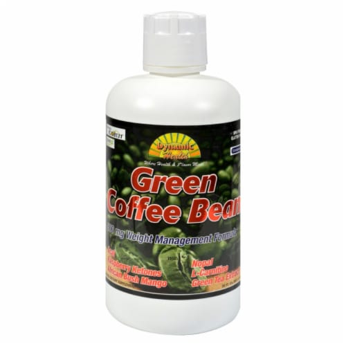 Dynamic Health Green Coffee Bean Extract Juice Blend Perspective: front