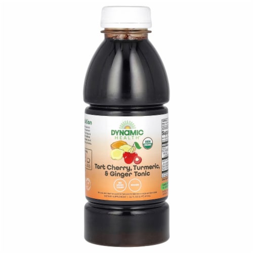 Dynamic Health Tart Cherry, Turmeric & Ginger Tonic 16 fl oz Liq Perspective: front