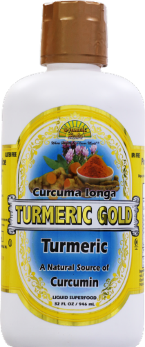 Dynamic Health Turmeric Gold Liquid Superfood Perspective: front