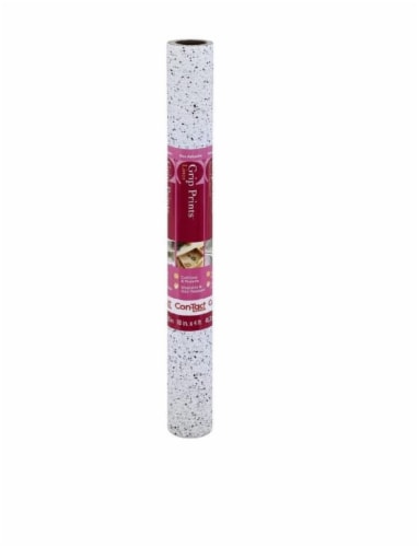 Con-Tact Brand® Ultra-Grip Granite Liner - White/Black/Gray Perspective: front