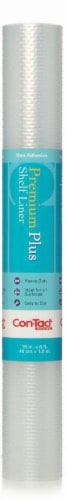 Con-Tact Brand® Premium Plus Non-Adhesive Shelf Liner - Clear Perspective: front