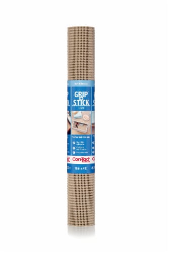 Con-Tact Brand® Grip-N-Stick 6 Pack - Taupe Perspective: front