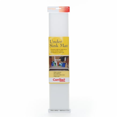 Con-Tact Brand® Under Sink Mat - Clear Perspective: front