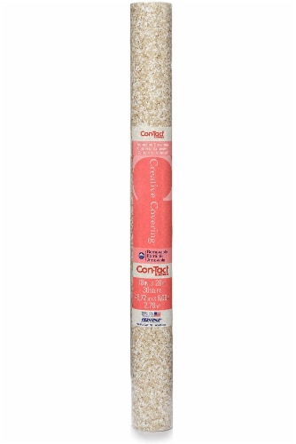 Con-Tact Brand® Self-Adhesive Shelf Liner - Beige Granite Perspective: front