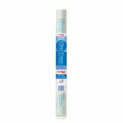 Con-Tact Brand® Cover Shelf Liner - Clear Perspective: front