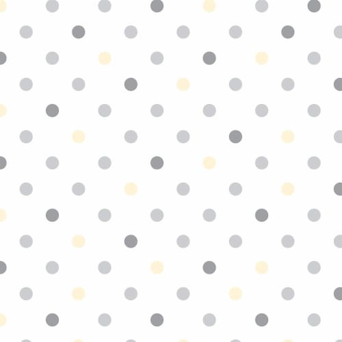 Con-Tact Brand Gray Dots Shelf Liner - Dottie Gray Perspective: front