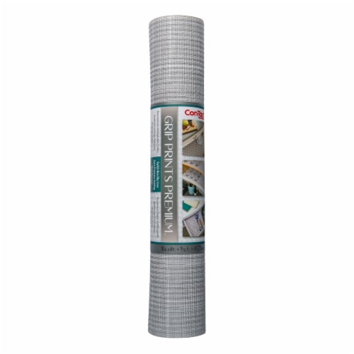 Con-Tact Brand Grip Prints Premium Shelf Liner - Pearl Grey Perspective: front