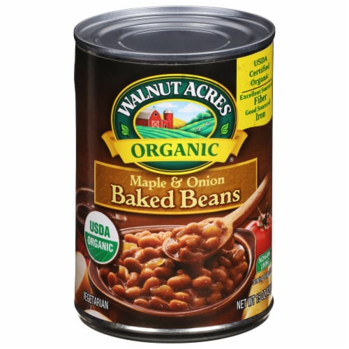 Walnut Acres Organic® Maple & Onion Baked Beans Perspective: front